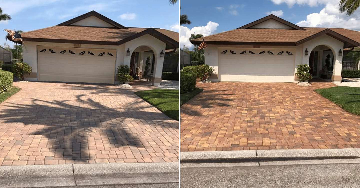 superior-home-services-sarasota-brick-paver-seal-project-before-after