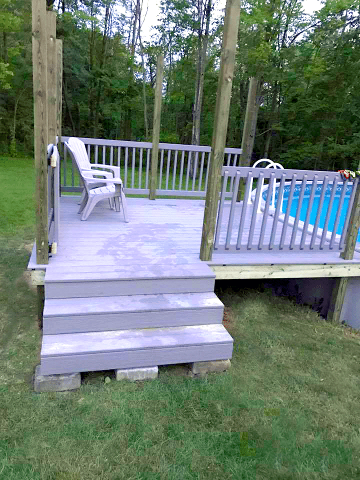 Finished Pool Deck